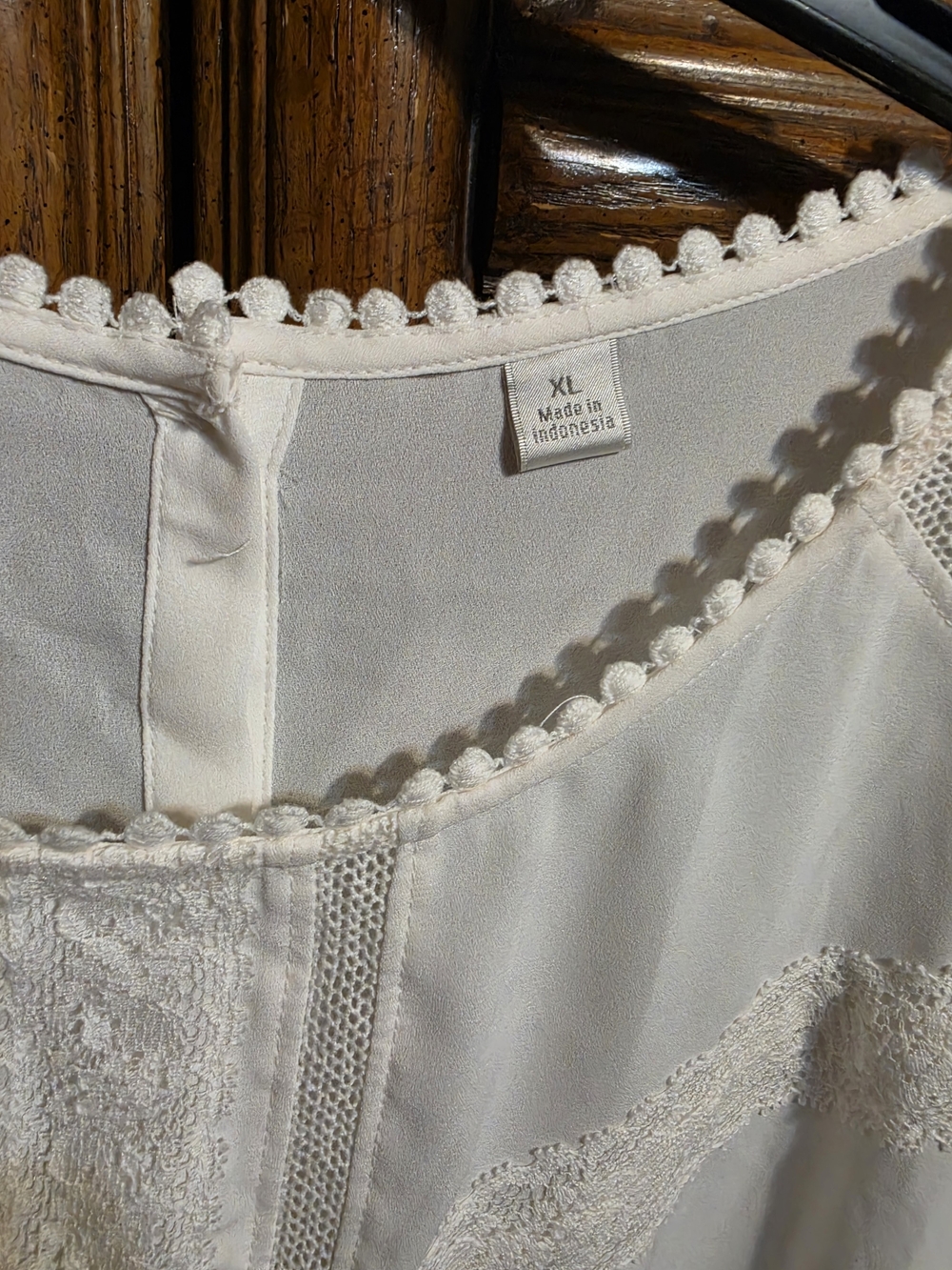 LC Lauren Conrad Lace-Trim Peasant Blouse - Picture 2 of 5